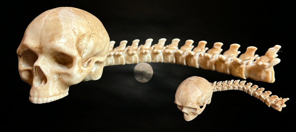 Articulated Skull and Spine
