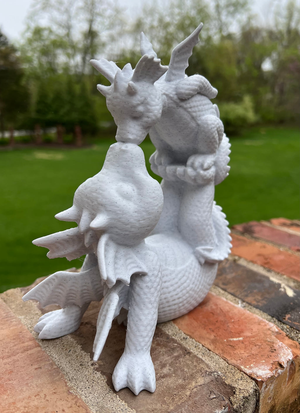 Mama and Baby Dragon – The Painted Chick Creations