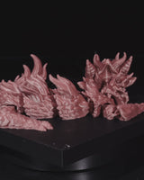 Articulated Baby Fire Dragon