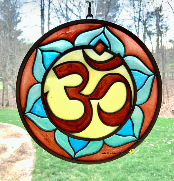 OM Faux Stained Glass