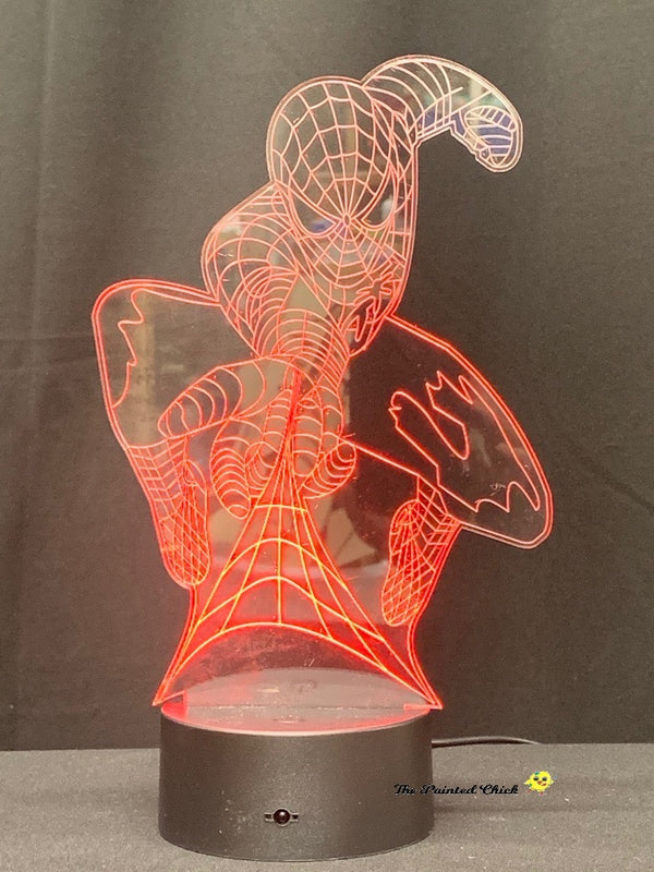 Spiderman Acrylic and Light Kit