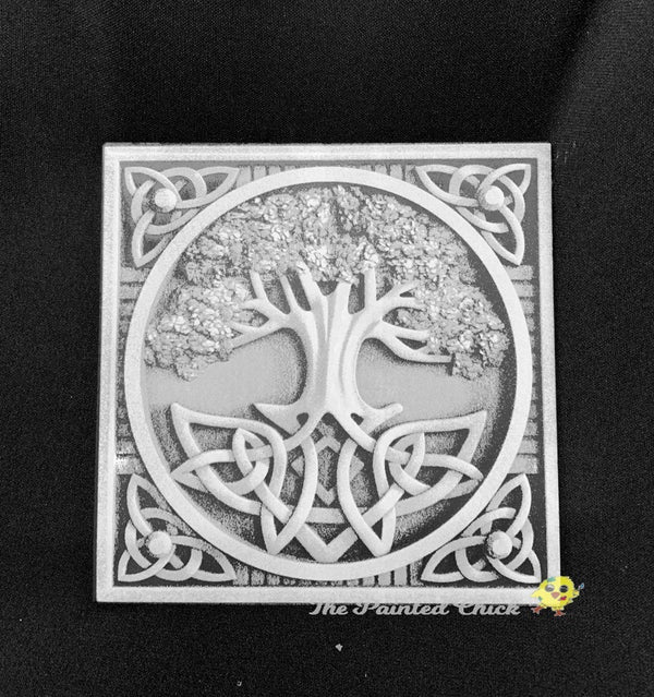 Faux 3D Tree of Life Tile
