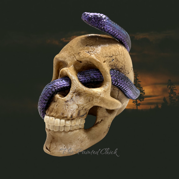 Skull and Snake