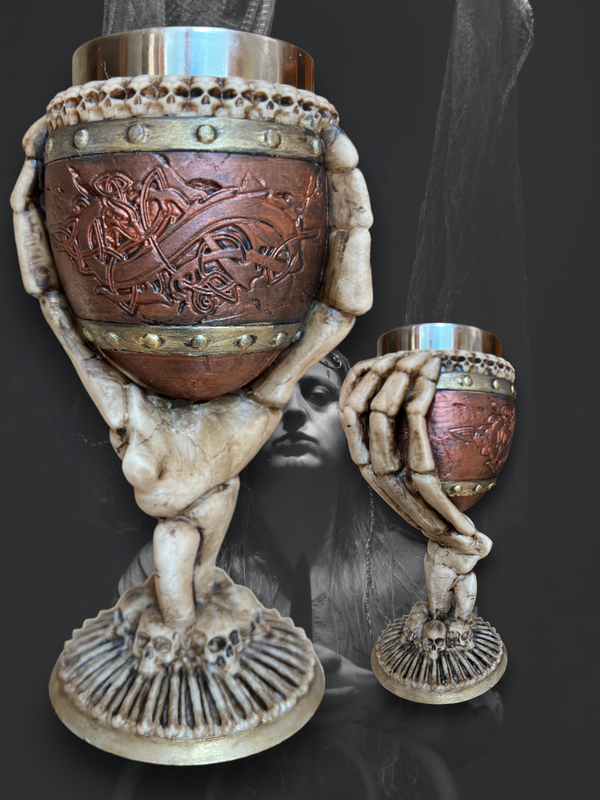 Skeleton Hand Chalice