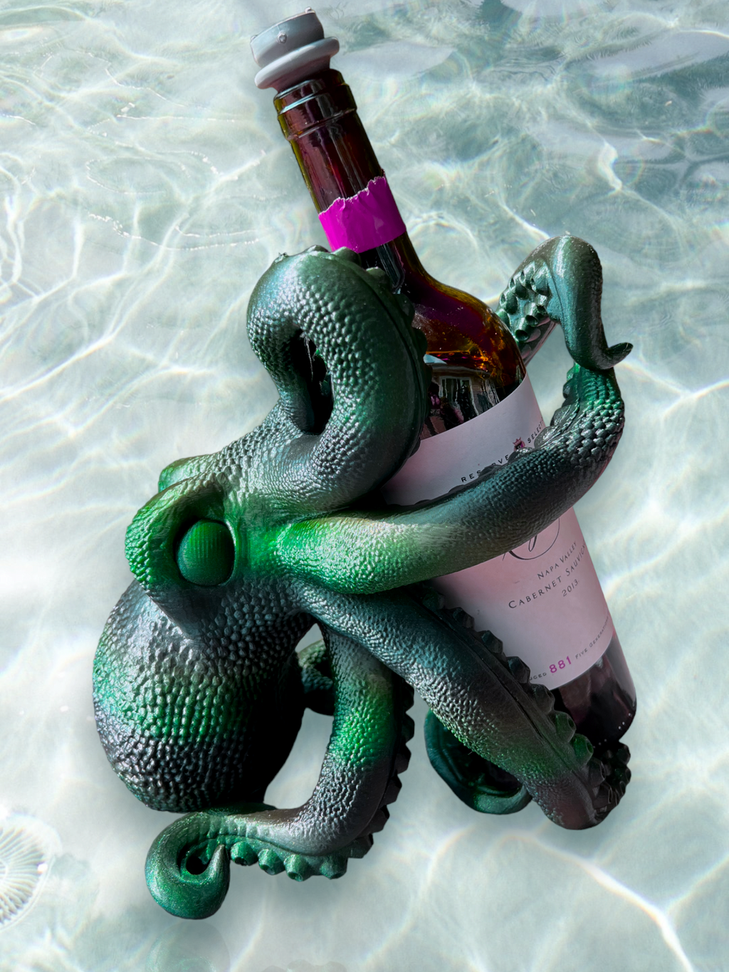 Octopus cheap wine holder