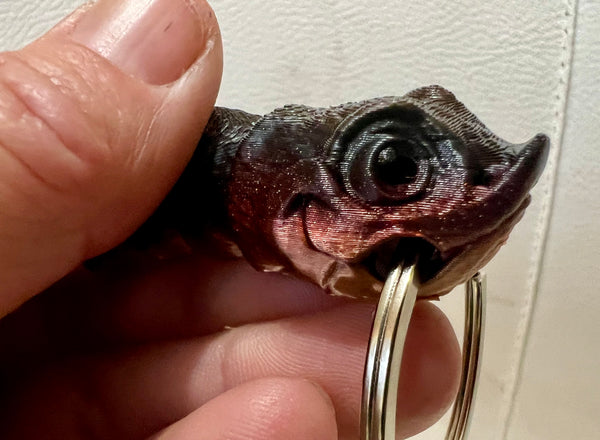 Hog Nosed Snake Key Chain