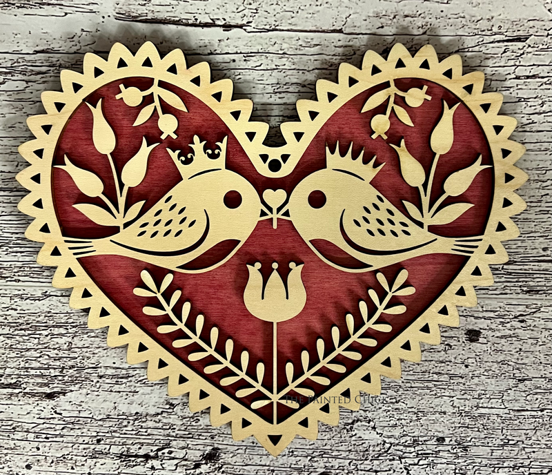 Folk Art Valentine