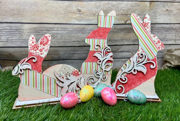 Spring Bunnies Set of 3