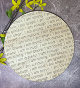 Affirmation Plaque