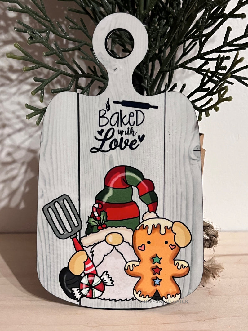 Gnome Charcuterie Ornament