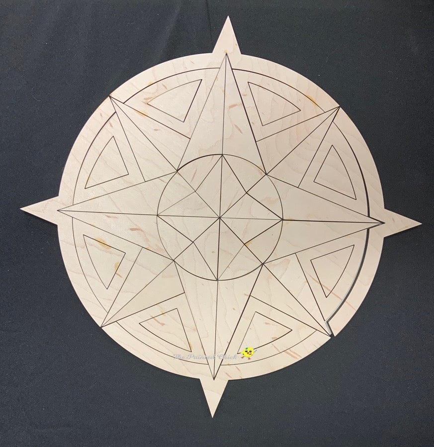 Compass Puzzle – The Painted Chick Creations