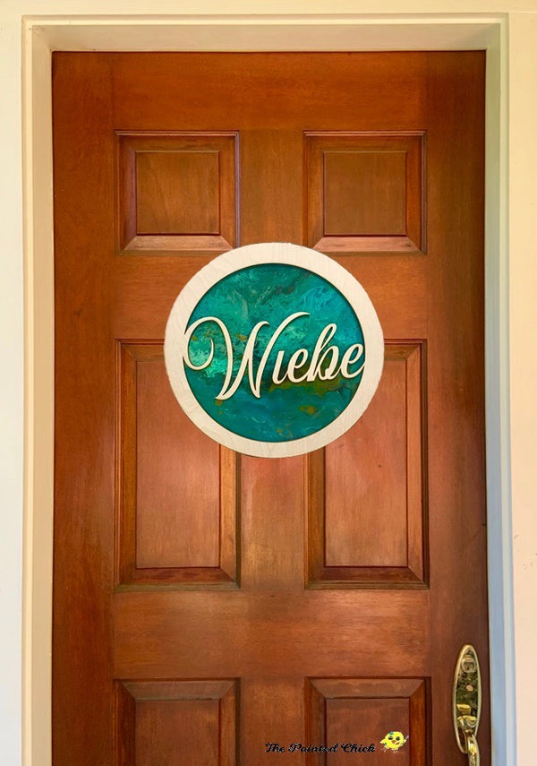 Family Door Sign