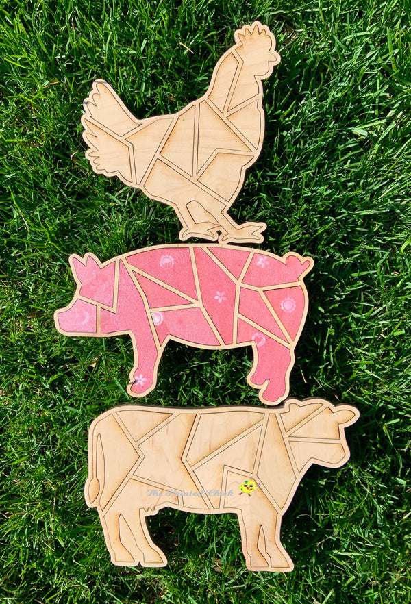 Farmyard Puzzle Set