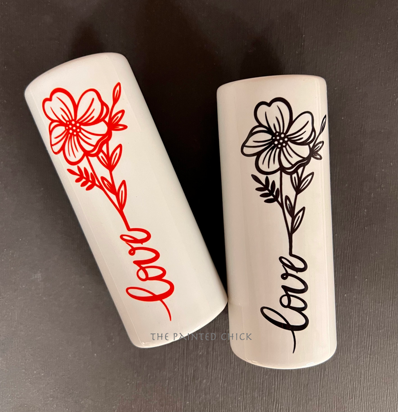 Bud Vase/Shot Glass Combo