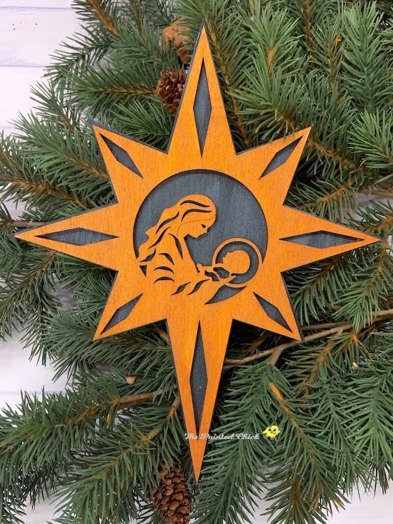 Madonna Star Ornament