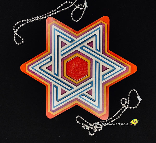 Layered Star Of David